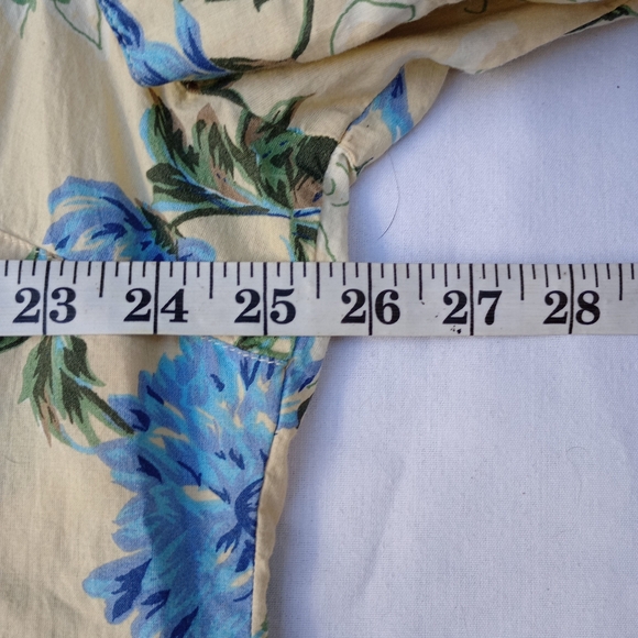 Liz & Me Floral Button Up Shirt Spring Summer Casual Cottagecore 3/4 Sleeve 1X - Picture 10 of 13